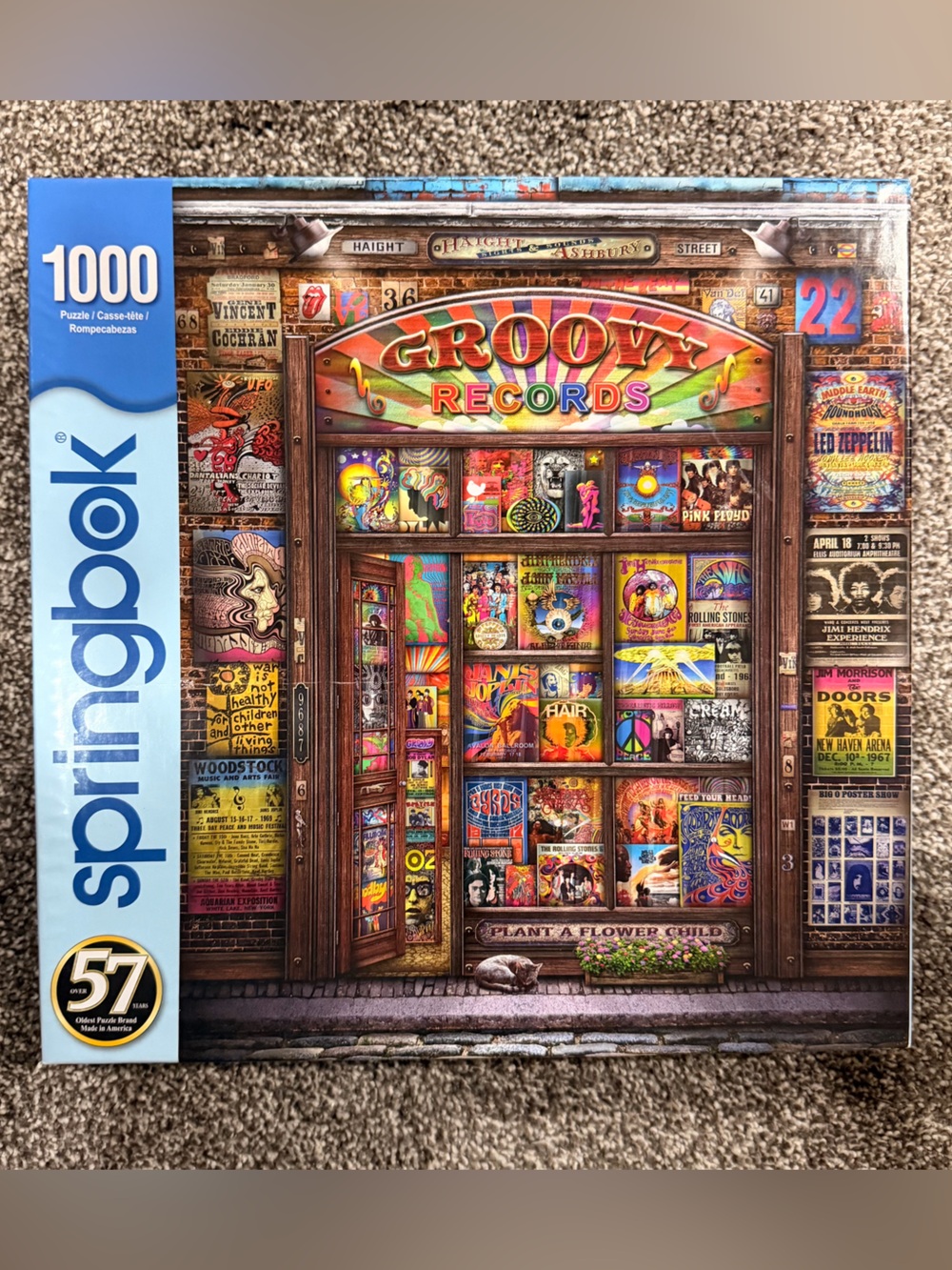 Springbok Psychedelic Record Store puzzle